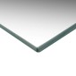 vidaXL Καθρέφτης 100 x 60 εκ. Γυάλινος Χωρίς Πλαίσιο