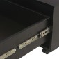 vidaXL Τραπεζάκι Σαλονιού Γυαλιστερό Μαύρο 60x60x35 εκ. Μοριοσανίδα
