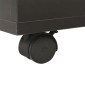 vidaXL Τραπεζάκι Σαλονιού Γυαλιστερό Μαύρο 60x60x35 εκ. Μοριοσανίδα