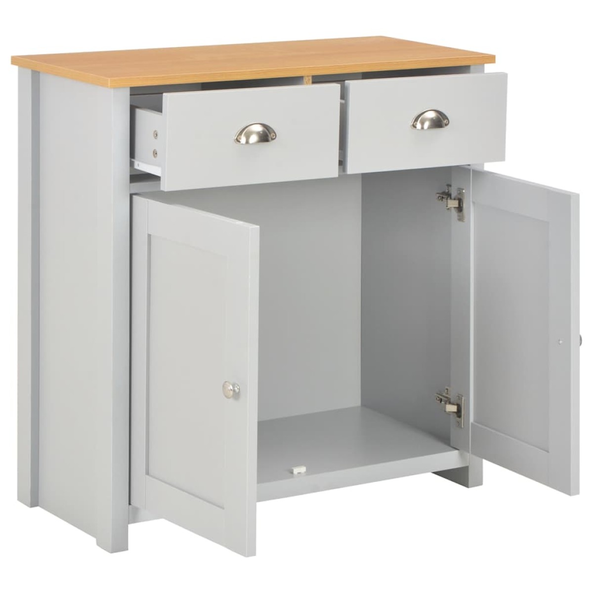 vidaXL Μπουφές Γκρι 79 x 35 x 81 εκ.
