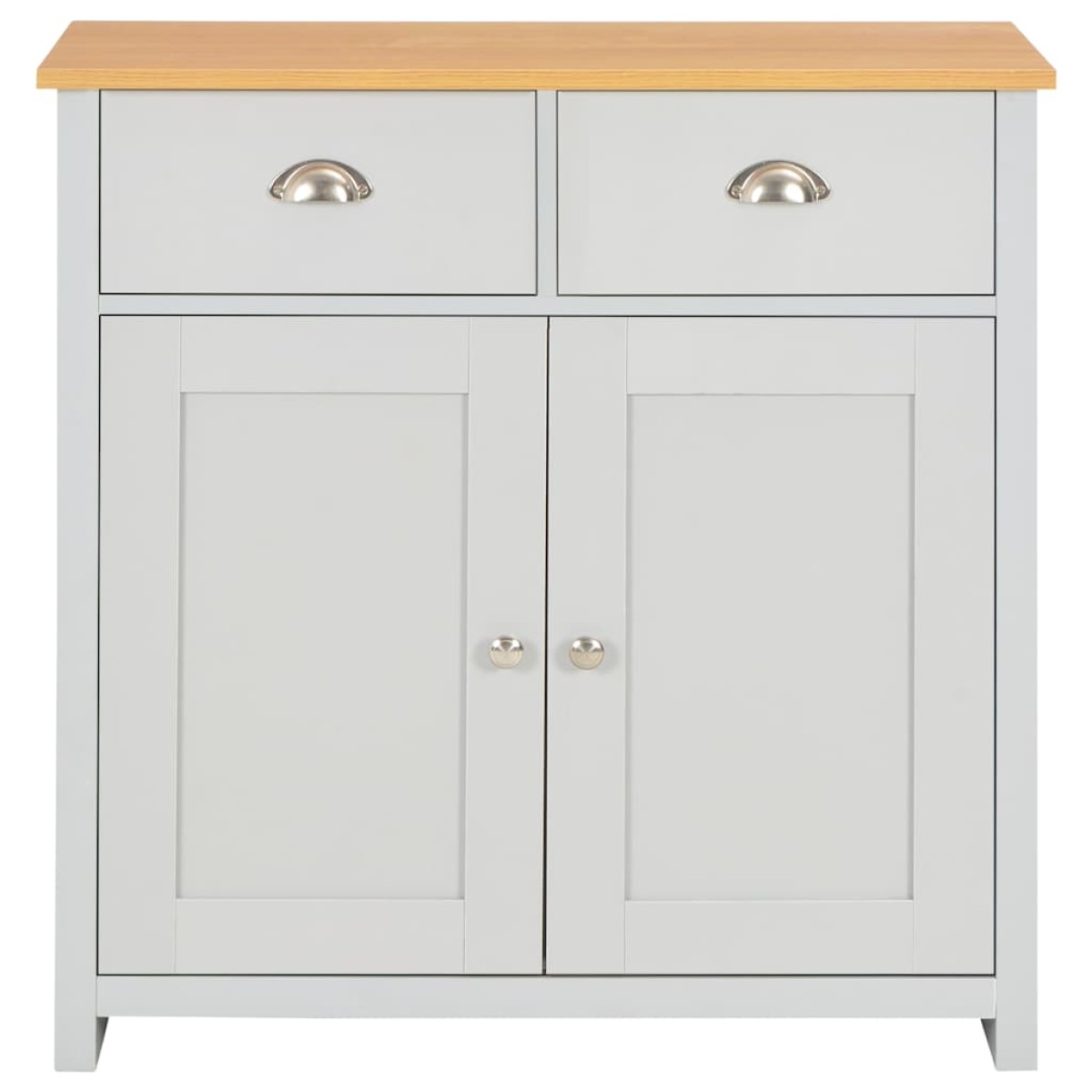 vidaXL Μπουφές Γκρι 79 x 35 x 81 εκ.