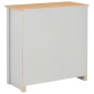 vidaXL Μπουφές Γκρι 79 x 35 x 81 εκ.