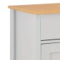 vidaXL Μπουφές Γκρι 79 x 35 x 81 εκ.