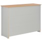 vidaXL Μπουφές Γκρι 112 x 35 x 81 εκ.