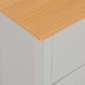 vidaXL Μπουφές Γκρι 112 x 35 x 81 εκ.