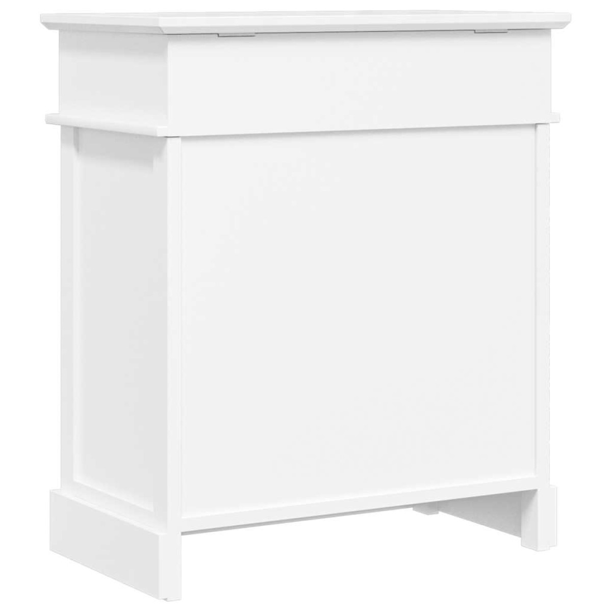 vidaXL Παπουτσοθήκη Λευκή 50 x 28 x 58 εκ. από Ξύλο Παυλώνιας