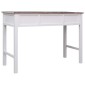 vidaXL Γραφείο Καφέ 110 x 45 x 76 εκ. Ξύλινο