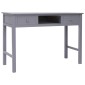 vidaXL Γραφείο Γκρι 110 x 45 x 76 εκ. Ξύλινο