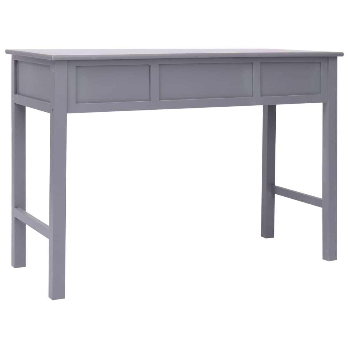 vidaXL Γραφείο Γκρι 110 x 45 x 76 εκ. Ξύλινο