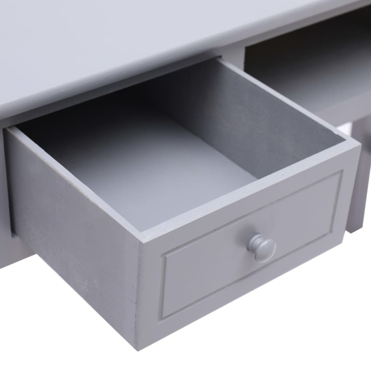 vidaXL Γραφείο Γκρι 110 x 45 x 76 εκ. Ξύλινο