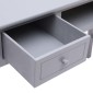 vidaXL Γραφείο Γκρι 110 x 45 x 76 εκ. Ξύλινο