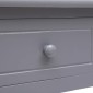 vidaXL Γραφείο Γκρι 110 x 45 x 76 εκ. Ξύλινο