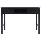 vidaXL Γραφείο Μαύρο 110 x 45 x 76 εκ. Ξύλινο