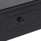 vidaXL Γραφείο Μαύρο 110 x 45 x 76 εκ. Ξύλινο