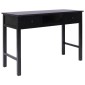 vidaXL Γραφείο Μαύρο 110 x 45 x 76 εκ. Ξύλινο