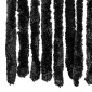 vidaXL Σήτα - Κουρτίνα Πόρτας Ανθρακί 90 x 220 εκ. από Σενίλ