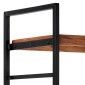 vidaXL Βιβλιοθήκη με 4 Επίπεδα 124 x 30 x 180 εκ. Μασίφ Ξύλο Ακακίας