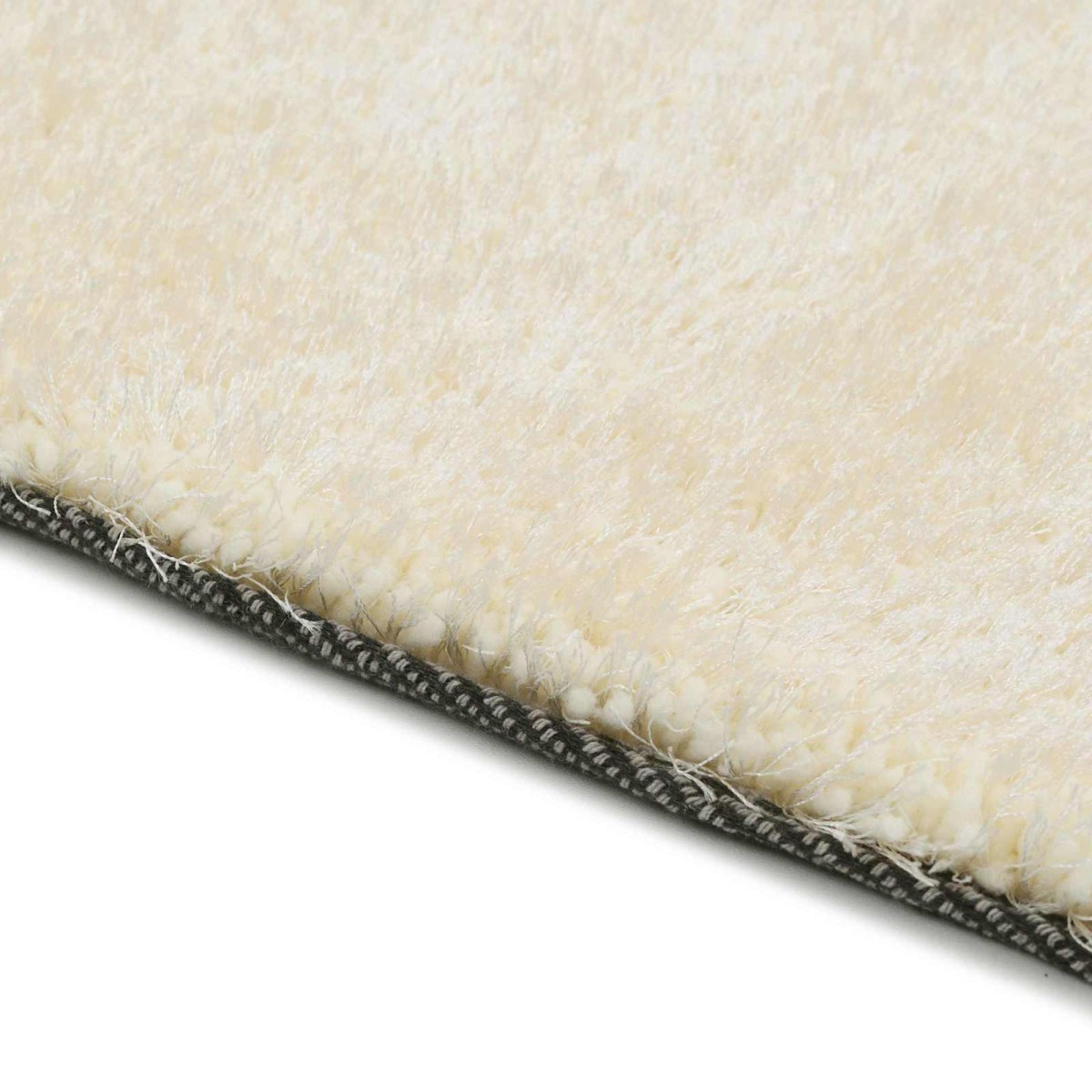 vidaXL Αφράτο Χαλάκι Περιοχής Κρεμ 120 x 160 cm Πολυαιθυλένιο