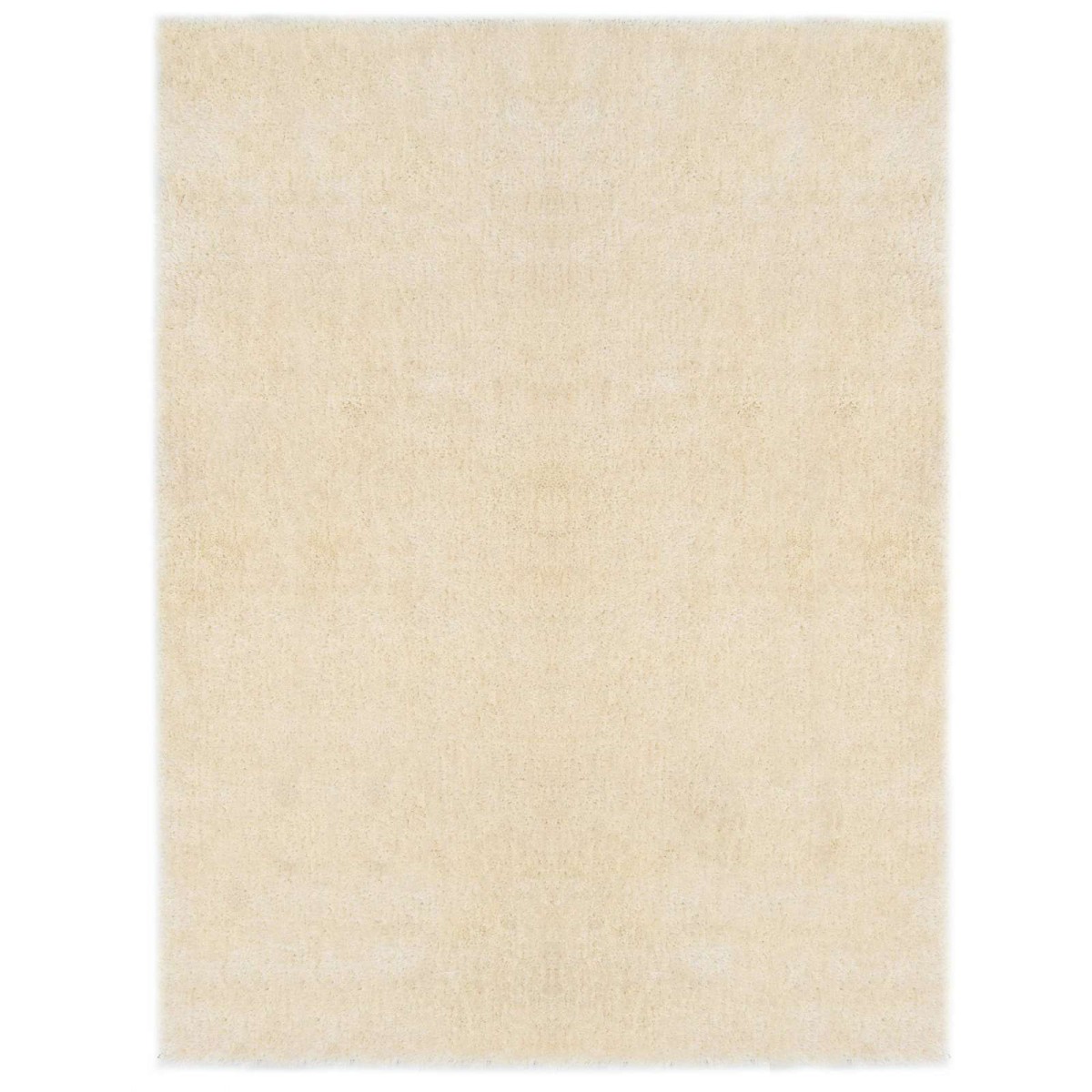 vidaXL Αφράτο Χαλάκι Περιοχής Κρεμ 120 x 160 cm Πολυαιθυλένιο