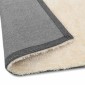 vidaXL Αφράτο Χαλάκι Περιοχής Κρεμ 120 x 160 cm Πολυαιθυλένιο
