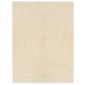 vidaXL Αφράτο Χαλάκι Περιοχής Κρεμ 120 x 160 cm Πολυαιθυλένιο