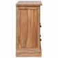 vidaXL Συρταριέρα με Ράφι 60 x 30 x 60 εκ. από Μασίφ Ξύλο Teak