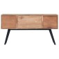 vidaXL Μπουφές 110x30x75 εκ. από Μασίφ Ξύλο Teak