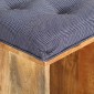 vidaXL Πάγκος Χολ 100 x 35 x 47 εκ. από Μασίφ Ξύλο Μάνγκο