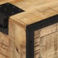 vidaXL Ντουλάπι με Συρτάρια 100x31x60 εκ Μασίφ Ακατέργαστο Ξύλο Μάνγκο