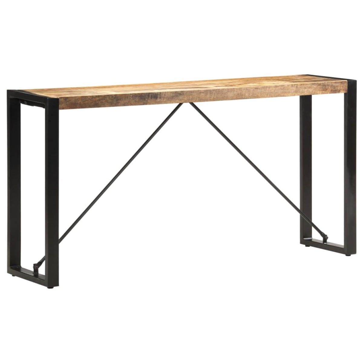 vidaXL Τραπέζι Κονσόλα 150 x 35 x 76 εκ. από Μασίφ Ξύλο Μάνγκο
