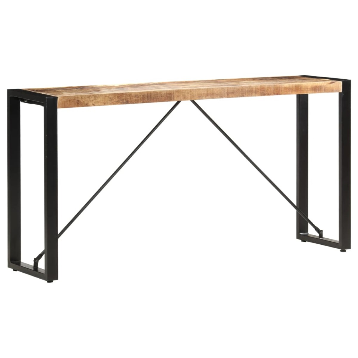 vidaXL Τραπέζι Κονσόλα 150 x 35 x 76 εκ. από Μασίφ Ξύλο Μάνγκο