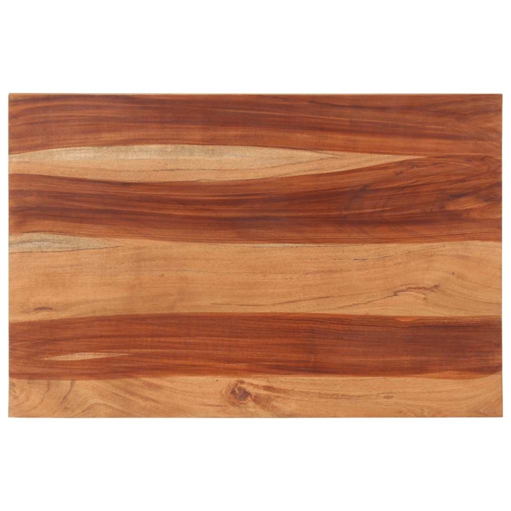vidaXL Επιφάνεια Τραπεζιού Στρογγυλή 15-16 χιλ. 60x90 εκ. Ξύλο Ακακίας