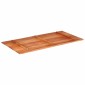 vidaXL Επιφάνεια Τραπεζιού 15-16 χιλ. 60x120 εκ. Μασίφ Ξύλο Sheesham
