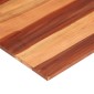vidaXL Επιφάνεια Τραπεζιού 15-16 χιλ. 60x120 εκ. Μασίφ Ξύλο Sheesham