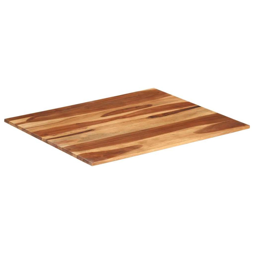 vidaXL Επιφάνεια Τραπεζιού Στρογγυλή 15-16 χιλ. 70x80 εκ. Ξύλο Ακακίας