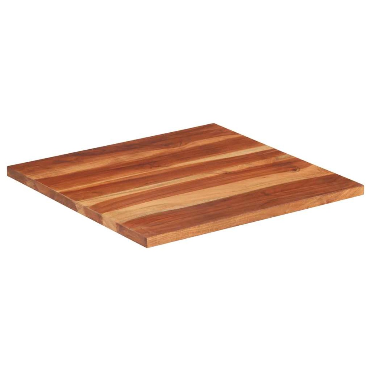 vidaXL Επιφάνεια Τραπεζιού 25-27 χιλ. 60x60 εκ. Μασίφ Ξύλο Sheesham