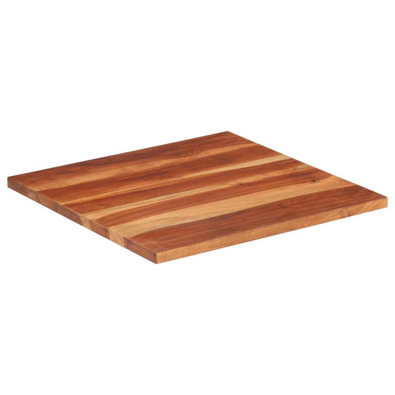 vidaXL Επιφάνεια Τραπεζιού Στρογγυλή 25-27 χιλ. 60x60 εκ. Ξύλο Ακακίας
