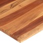 vidaXL Επιφάνεια Τραπεζιού 25-27 χιλ. 60x70 εκ. Μασίφ Ξύλο Sheesham