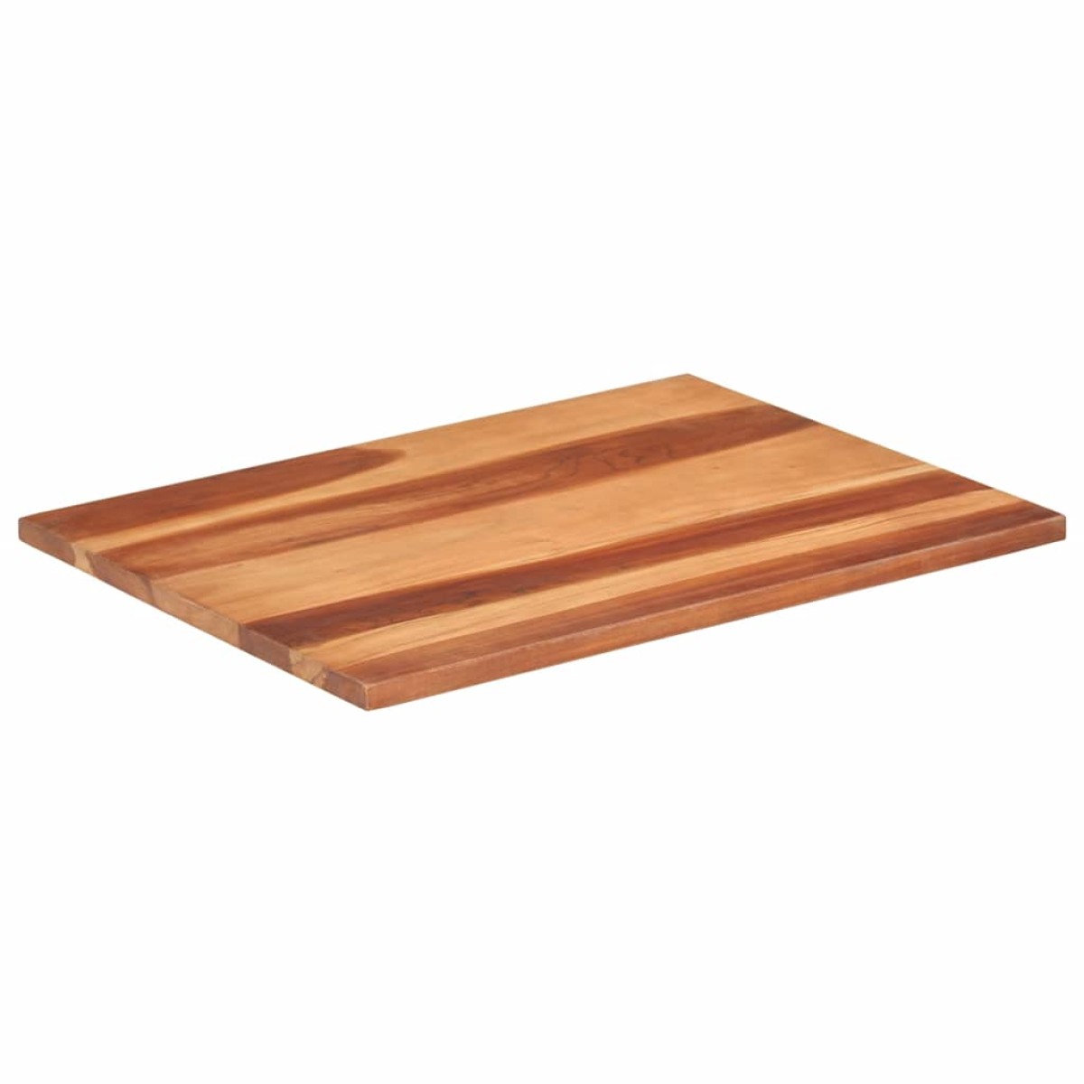 vidaXL Επιφάνεια Τραπεζιού 25-27 χιλ. 60x80 εκ. Μασίφ Ξύλο Sheesham