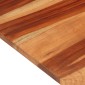 vidaXL Επιφάνεια Τραπεζιού 25-27 χιλ. 60x90 εκ. Μασίφ Ξύλο Sheesham