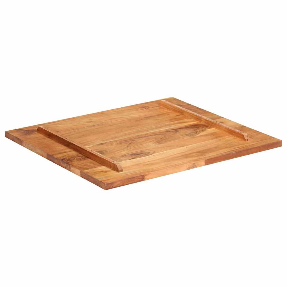 vidaXL Επιφάνεια Τραπεζιού 25-27 χιλ. 70x80 εκ. Μασίφ Ξύλο Sheesham