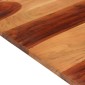vidaXL Επιφάνεια Τραπεζιού 25-27 χιλ. 70x80 εκ. Μασίφ Ξύλο Sheesham