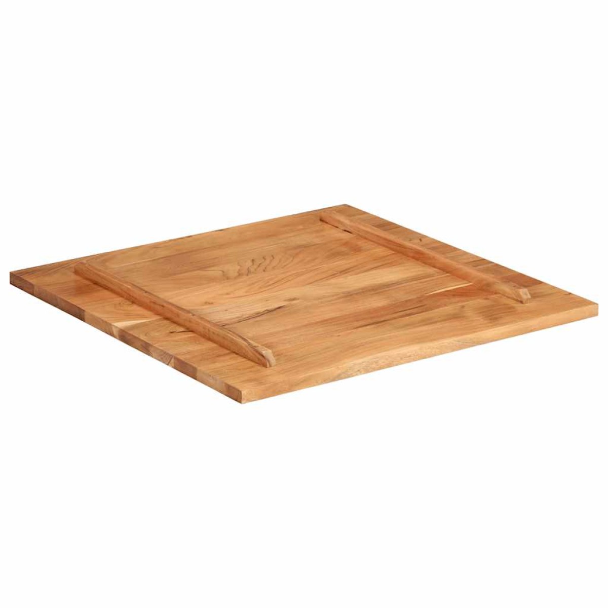 vidaXL Επιφάνεια Τραπεζιού 25-27 χιλ. 80x80 εκ. Μασίφ Ξύλο Sheesham