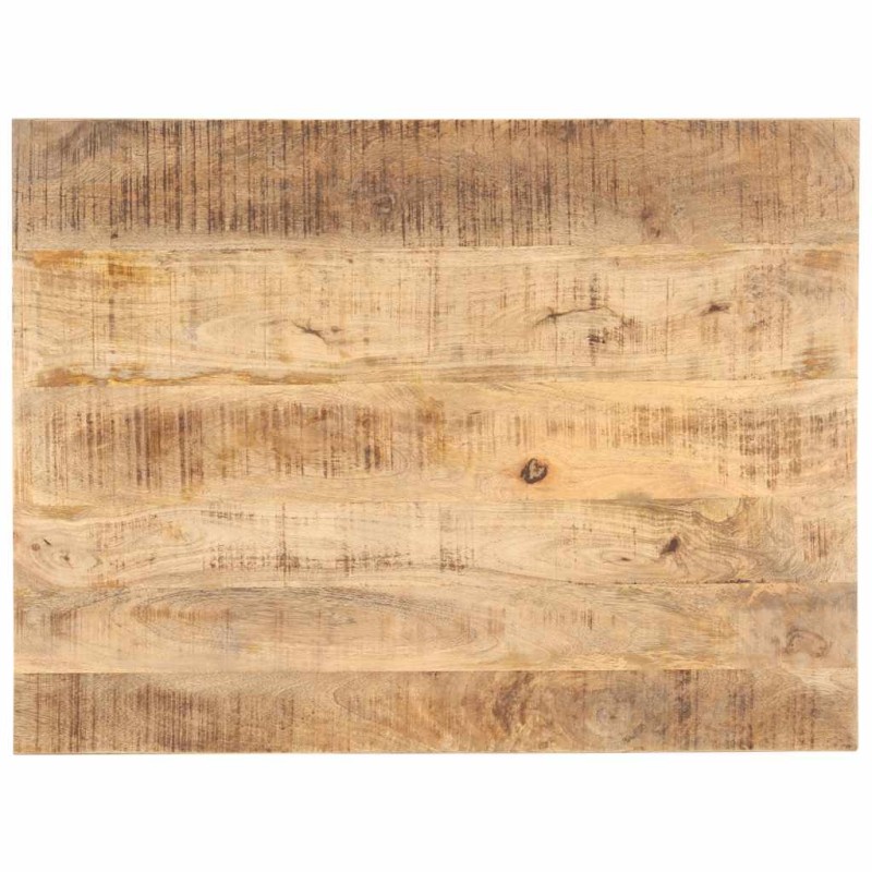 vidaXL Επιφάνεια Τραπεζιού 25-27 χιλ. 80x60 εκ. από Μασίφ Ξύλο Μάνγκο