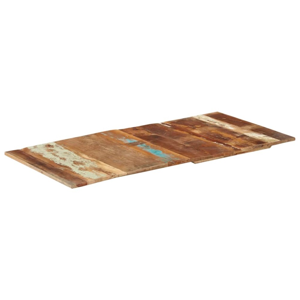 vidaXL Επιφάνεια Τραπεζιού Ορθ. 60x120 εκ 15-16 χιλ Μασίφ Ανακ. Ξύλο