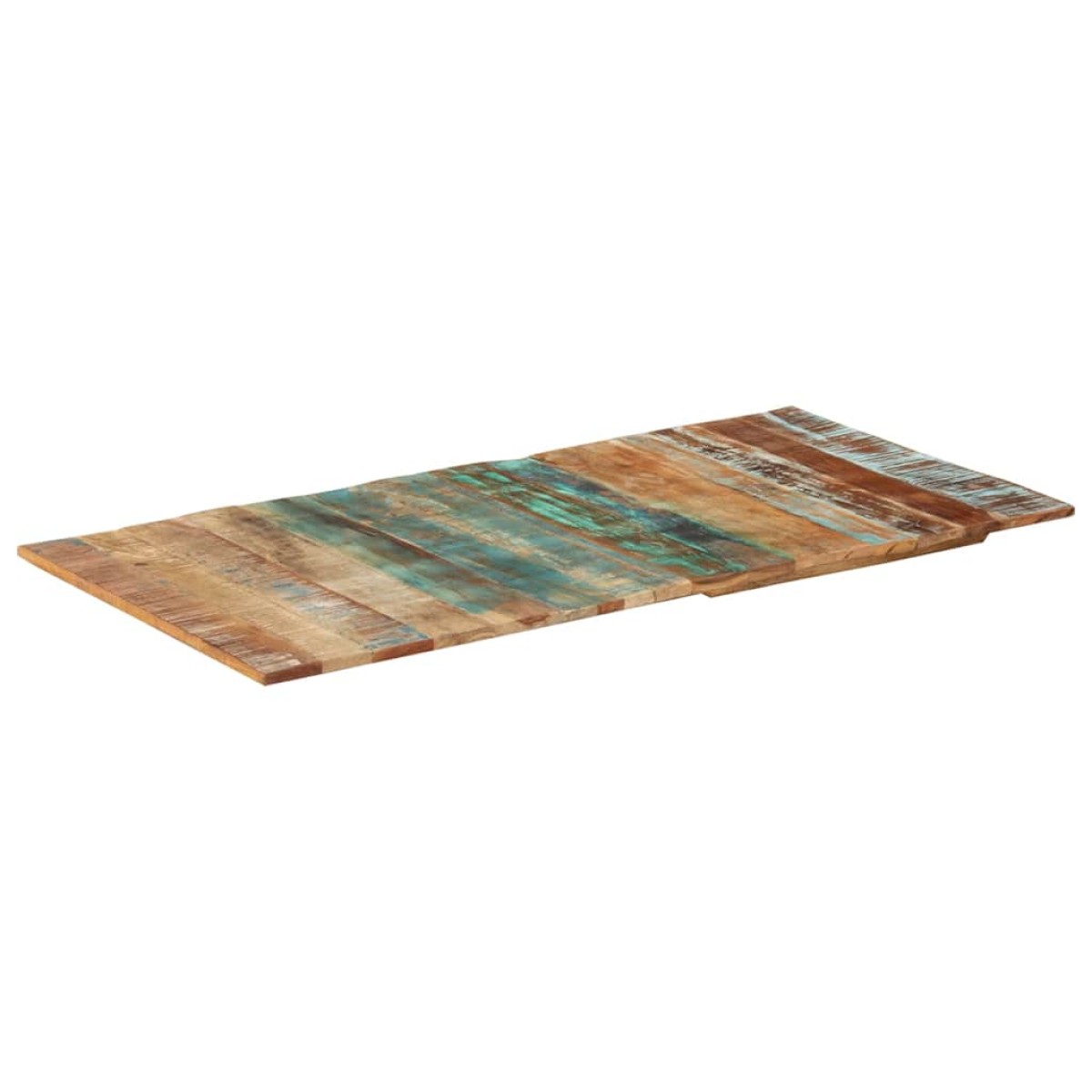 vidaXL Επιφάνεια Τραπεζιού Ορθ. 60x120 εκ 15-16 χιλ Μασίφ Ανακ. Ξύλο