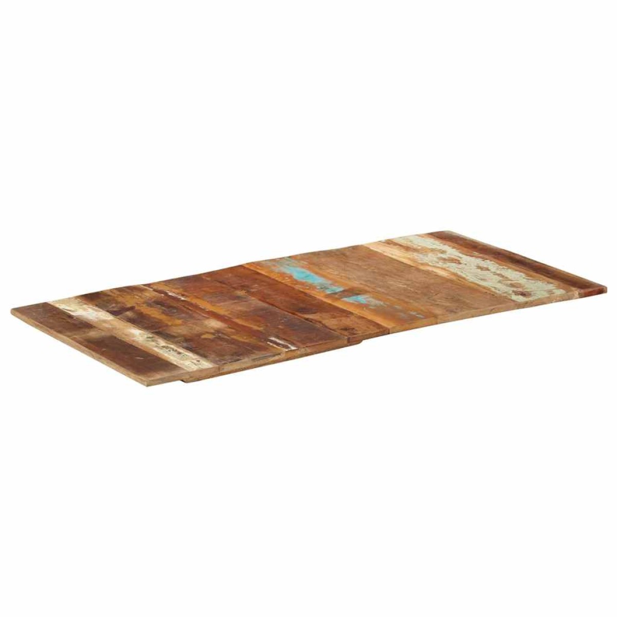 vidaXL Επιφάνεια Τραπεζιού Ορθ. 60x120 εκ 15-16 χιλ Μασίφ Ανακ. Ξύλο