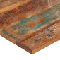 vidaXL Επιφάνεια Τραπεζιού Τετρ.60x60 εκ 25-27 χιλ Μασίφ Ανακ. Ξύλο