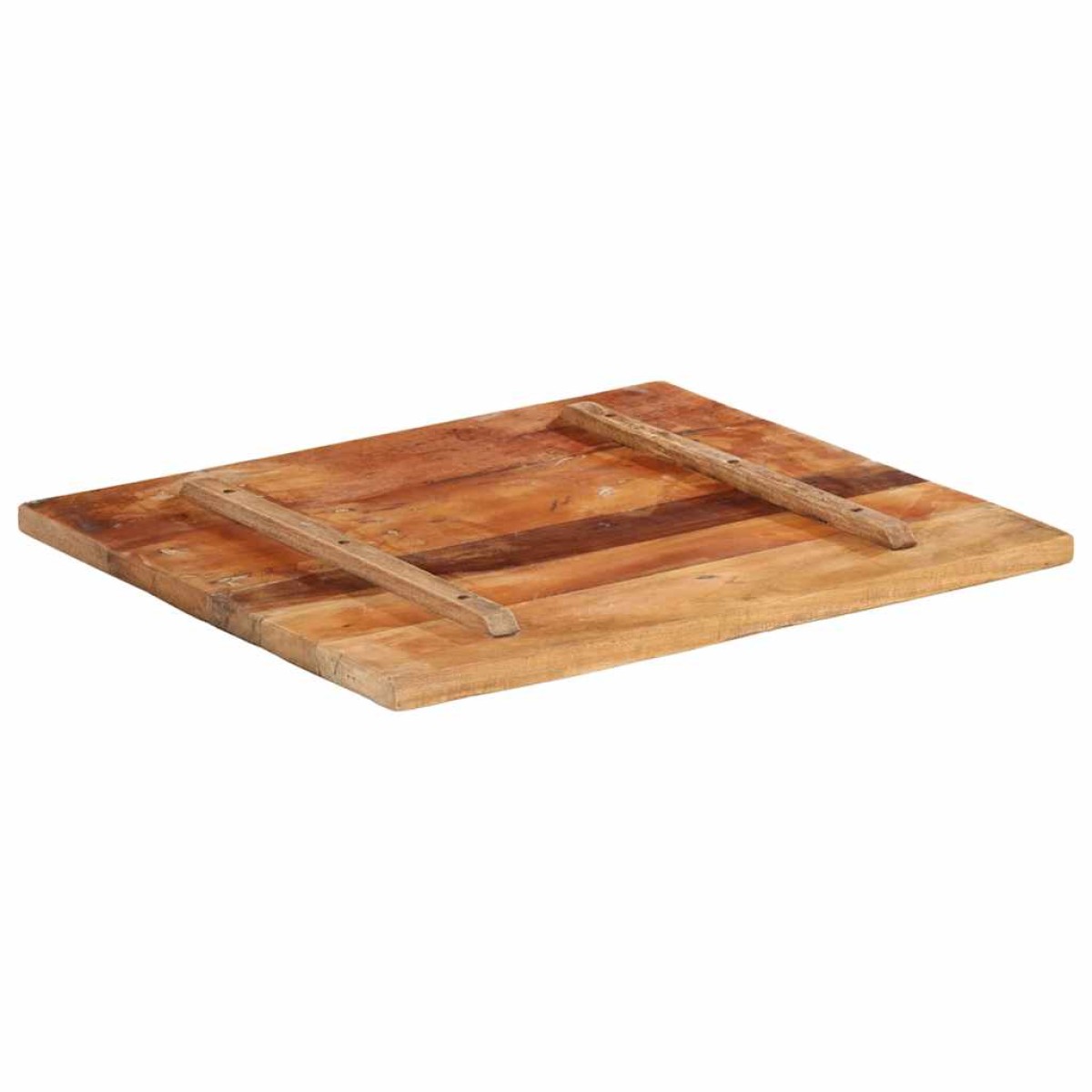 vidaXL Επιφάνεια Τραπεζιού Ορθογώνια 60x70 εκ 25-27 χιλ Ανακυκλ. Ξύλο