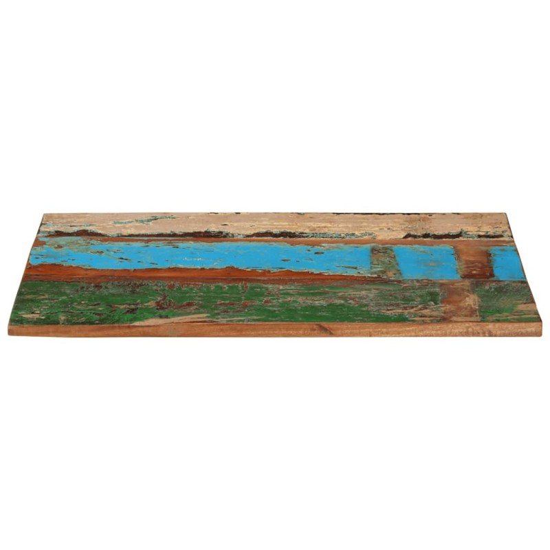 vidaXL Επιφάνεια Τραπεζιού Ορθ. 60x90 εκ 25-27 χιλ Μασίφ Ανακ. Ξύλο